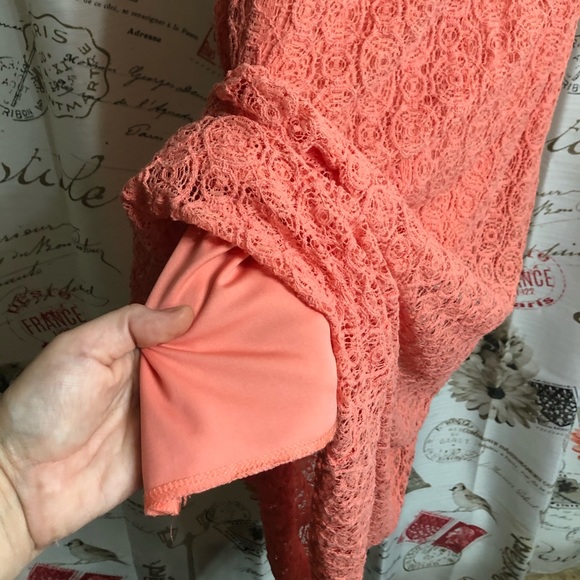 (🛍️ 2 for 8.00) Orange Strapless Maxi Dress - Picture 7 of 9